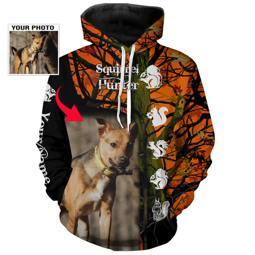Best Squirrel Hunting Dogs Customized name and photo 3D All over print Shirts, Squirrel hunting gifts FSD3860