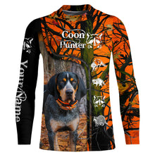 Load image into Gallery viewer, Bluetick Coonhound Hunting Coon Hunter orange camo 3D All over printed Shirt, Hoodie FSD3861