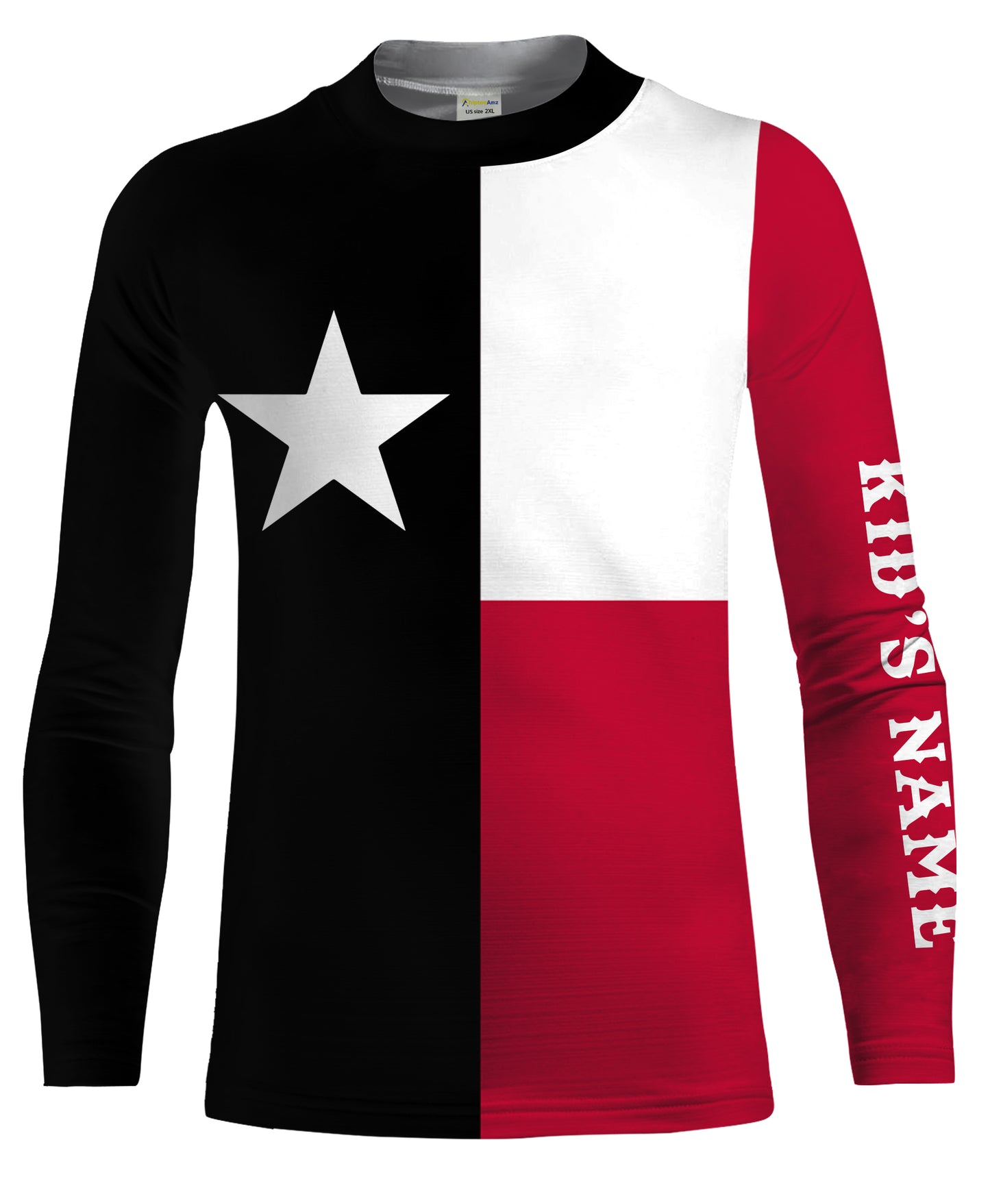 Texas Flag Performance Clothing Sun/UV Protection Quick Dry Shirts - Personalized Texas Gifts, Texas pride shirts FSD2185