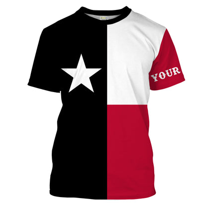 Texas Flag Performance Clothing Sun/UV Protection Quick Dry Shirts - Personalized Texas Gifts, Texas pride shirts FSD2185