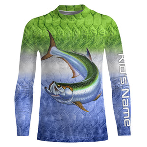 Personalized Tarpon Fishing jerseys, Tarpon Fishing Long Sleeve Fishing tournament shirts  TTS0070