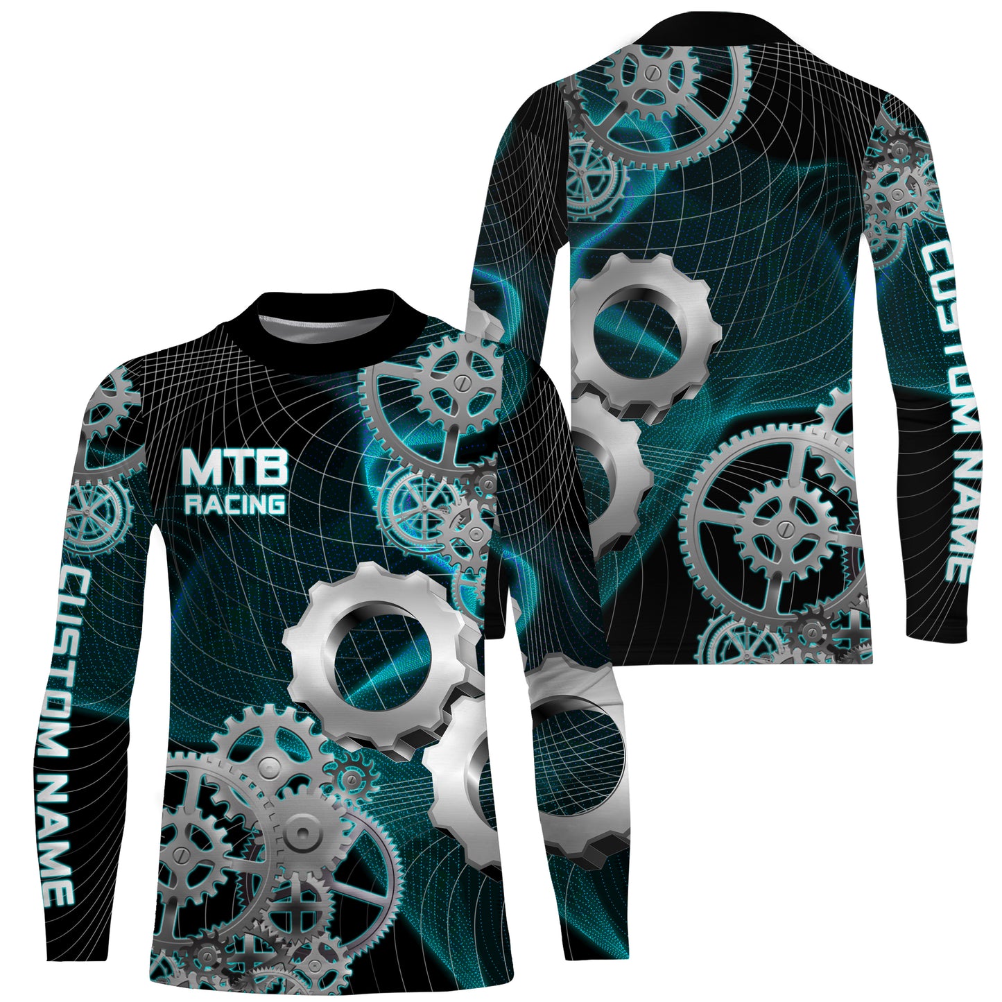 Mountain Biking Jersey, Custom All Over Print Shirt, Downhill Off-road Top Sports Riding Racing Shirt| JTS456