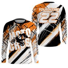 Load image into Gallery viewer, Personalized Motocross Jersey UPF30+ Throttle It Kid Adult Dirt Bike MX Racing Long Sleeves NMS1120