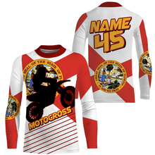 Load image into Gallery viewer, Florida Motocross Jersey Custom Youth Mens Womens FL Dirt Bike Racing Off Road MX Motorcycle| NMS826