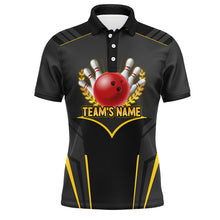 Load image into Gallery viewer, Gutter Gang Funny Bowling Shirt for Men Custom Bowling Jersey for Team 3D Print Bowling Polo Shirt NBP143