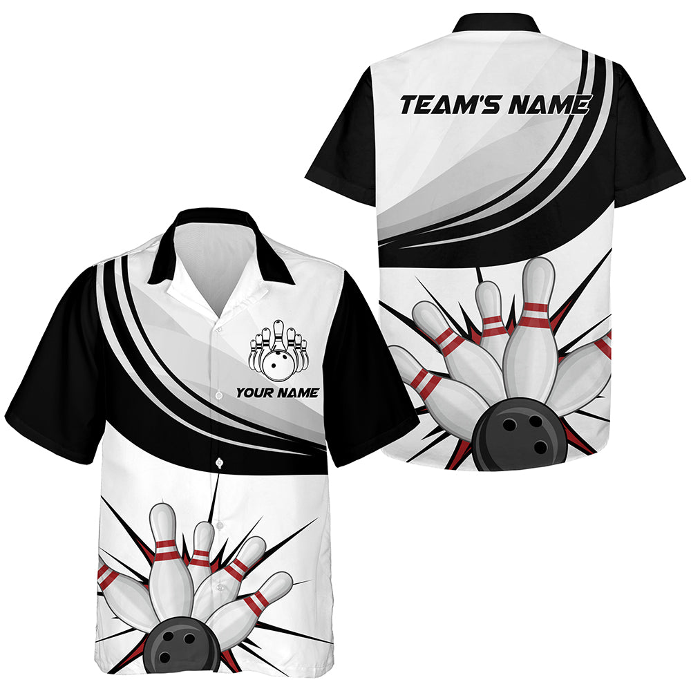  Personalized Bowling Shirts for Men, Custom Hawaiian