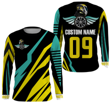 Load image into Gallery viewer, Personalized Motocross Jersey UPF30+ UV Protect, Off-Road Dirt Bike Racing Motorcycle Biker Shirt| NMS266