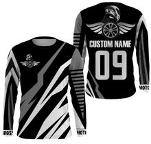 Load image into Gallery viewer, Personalized Motocross Jersey UPF30+ UV Protect, Off-Road Dirt Bike Racing Motorcycle Biker Racewear| NMS267