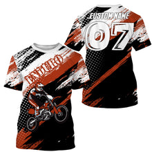 Load image into Gallery viewer, Personalized Enduro Jersey UPF30+ Extreme Off-road Motocross Adult&amp;Kid Enduro Dirt Bike Racing| NMS698