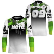 Load image into Gallery viewer, Personalized Moto Rider Jersey UPF30+ Dirt Bike Racing Motocross Off-Road MX Adult&amp;Kid Shirt| NMS767