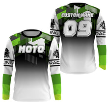 Load image into Gallery viewer, Personalized Moto Rider Jersey UPF30+ Dirt Bike Racing Motocross Off-Road MX Adult&amp;Kid Shirt| NMS767