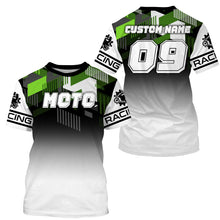 Load image into Gallery viewer, Personalized Moto Rider Jersey UPF30+ Dirt Bike Racing Motocross Off-Road MX Adult&amp;Kid Shirt| NMS767