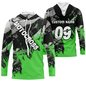 Motocross Personalized Jersey UV Shirt Adults & Kids Dirt Bike Racing Motorcycle Off-road Riders| NMS591