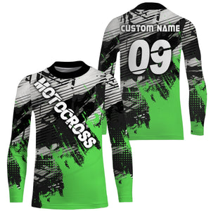 Motocross Personalized Jersey UV Shirt Adults & Kids Dirt Bike Racing Motorcycle Off-road Riders| NMS591