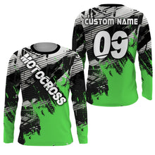 Load image into Gallery viewer, Motocross Personalized Jersey UV Shirt Adults &amp; Kids Dirt Bike Racing Motorcycle Off-road Riders| NMS591