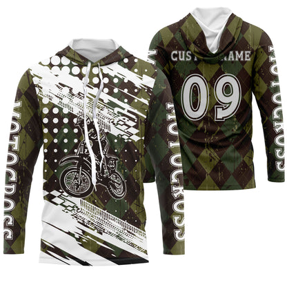 Personalized Motocross Jersey UPF30+ Kid&Adult Custom Dirt Bike Racing Shirt Off-road Motorcycle| NMS614