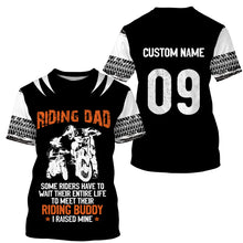 Load image into Gallery viewer, Riding Dad Personalized Riding Jersey Motocross Dirt Bike Dad Biker MX Racing Dad Motorcycle| NMS534