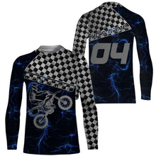 Load image into Gallery viewer, Personalized Motocross Jersey Racing Flag Riding Shirt Off-road Dirt Bike Motorcycle Riders| NMS507