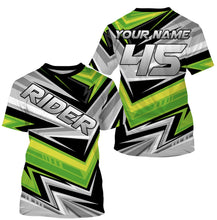 Load image into Gallery viewer, Personalized Riding Jersey UPF30+ UV Protect Long Sleeves, Motocross Dirt Bike Motorcycle Racewear| NMS396
