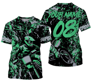 Personalized Supercross Jersey Custom Number & Name Motorcycle Riding Shirt Off-Road Dirt Bike Racing| NMS539