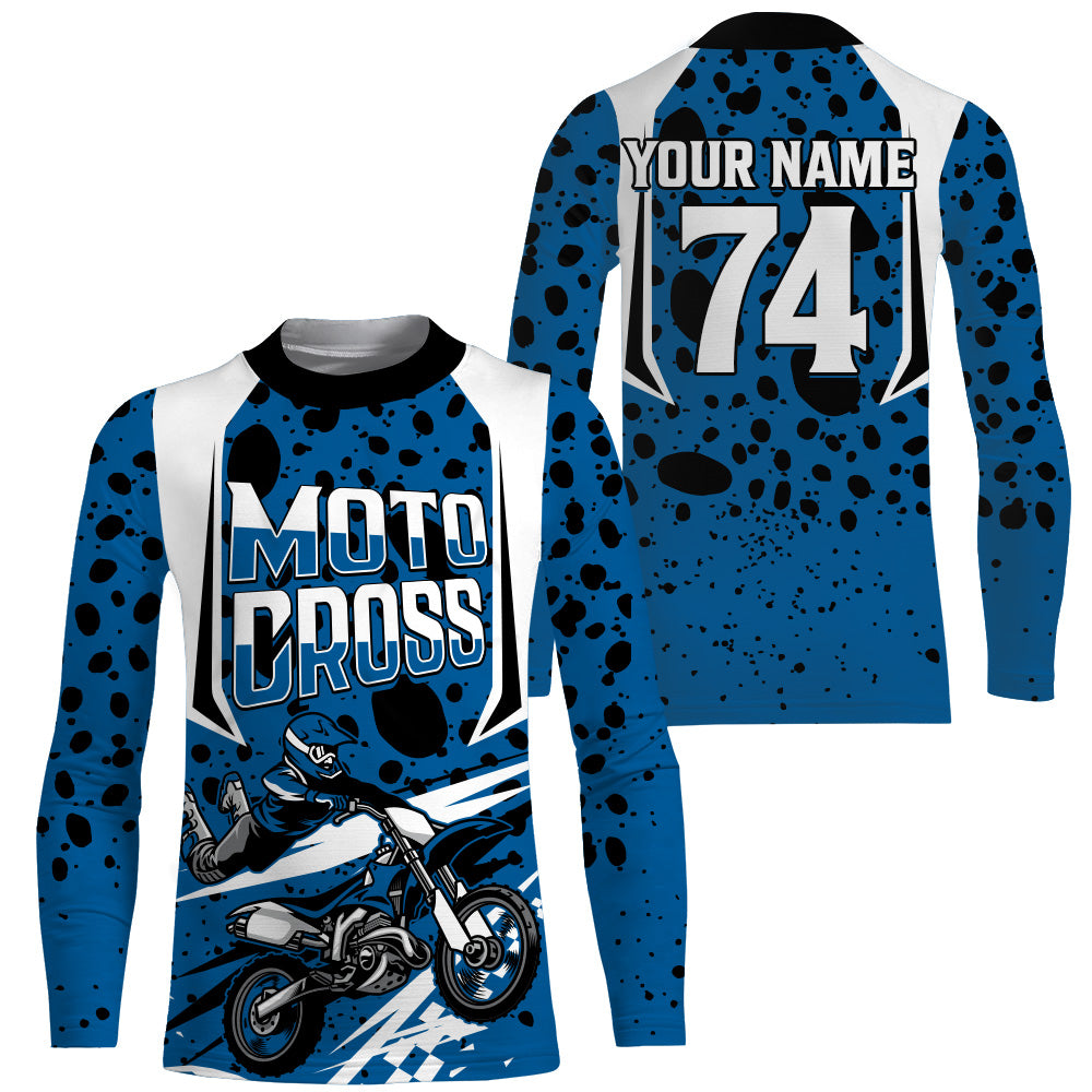 Custom Motocross BMX Jersey - CAMO Blue – OMXGraphics