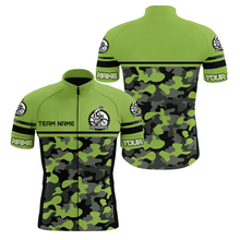 Load image into Gallery viewer, Camouflage Mens Womens Cycling Jersey Personalized Road Bike Bicycle Shirt Biking Riders NMS862