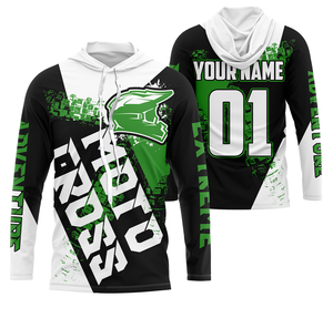 Personalized Motocross Jersey UPF30+ Extreme MX Off-Road Adult&Kid Dirt Bike Powersport Jersey| NMS755