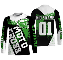 Load image into Gallery viewer, Personalized Motocross Jersey UPF30+ Extreme MX Off-Road Adult&amp;Kid Dirt Bike Powersport Jersey| NMS755