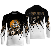 Load image into Gallery viewer, Personalized Motocross Jersey UPF30+ Dirt Bike Off-Road Adult&amp;Kid Rider MX Racing Jersey| NMS762