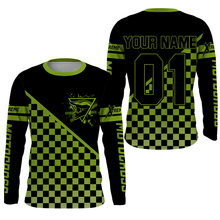 Load image into Gallery viewer, Personalized Motocross Jersey UPF30+ Dirt Bike Racing Shirt Off-Road MX Adult&amp;Kid Riders| NMS766