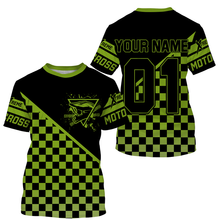 Load image into Gallery viewer, Personalized Motocross Jersey UPF30+ Dirt Bike Racing Shirt Off-Road MX Adult&amp;Kid Riders| NMS766