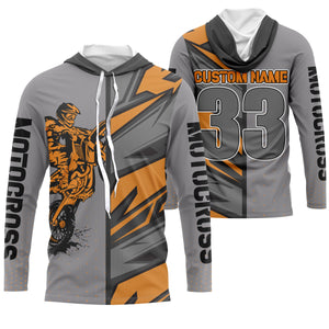 Personalized Motocross Jersey UPF30+ for Kid&Adult Riders Dirt Bike Racing Off-road Motorcycle Racewear| NMS620