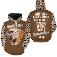 Load image into Gallery viewer, Labrador Dad Shirt Gift for Best Lab Dad American Lab Owner Gift Labrador Owner Shirt for Men| JTSD346