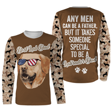 Load image into Gallery viewer, Labrador Dad Shirt Gift for Best Lab Dad American Lab Owner Gift Labrador Owner Shirt for Men| JTSD346
