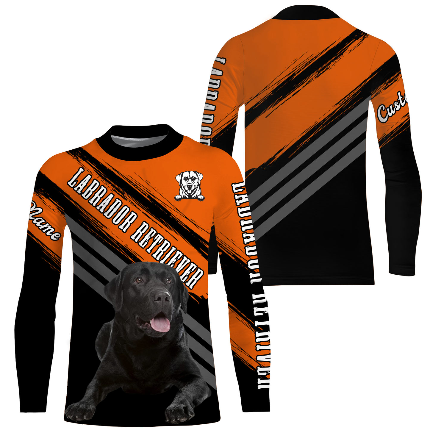 Black Labrador Retriever Hoodie 3D Full Printing| Custom Shirt for Black Labrador Owner Black Lab| JTSD364