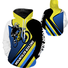 Load image into Gallery viewer, Mountain Biking Personalized Jersey for Adult Kid, Cycling Shirt, MTB Jersey, Racing Bicycle Shirt| JTS452