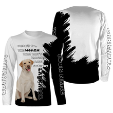 Load image into Gallery viewer, Labrador Retriever Shirt Gift for Lab Mom| Life Without Labrador All Over Print Hoodie Long Sleeve| JTSD344