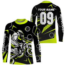 Load image into Gallery viewer, Personalized MX jersey youth men women Motocross racing shirt UPF30+ dirt bike extreme off-road PDT252