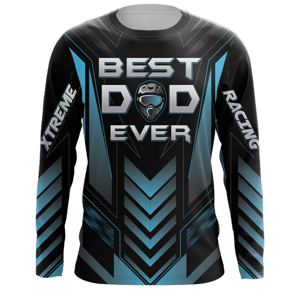  PIONAMZIOZ Custom Motocross Jersey Kid&Adult UPF30+ Custom Dirt  Bike Shirt Extreme MX Racing Off-Road Long Sleeve PDT (Blue/Style 1) :  Automotive