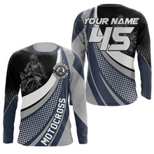 Load image into Gallery viewer, Work Less Ride More MX Jersey Men Women Kid UPF30+ Custom Dirt Bike Shirt Long Sleeve Motocross PDT474