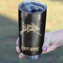 Load image into Gallery viewer, Hogfish Fishing Tumbler Cup Customize name Personalized Fishing gift for fisherman - IPH976