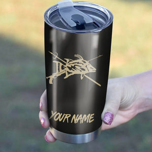 Hogfish Fishing Tumbler Cup Customize name Personalized Fishing gift for fisherman - IPH976