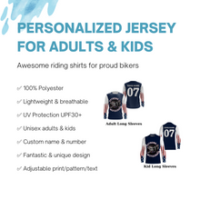 Load image into Gallery viewer, Patriotic Personalized Motocross Jersey UPF30+ American Kid Adult MX Racing Dirt Bike NMS1199