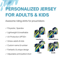 Load image into Gallery viewer, Extreme Enduro Personalized Jersey UPF30+ Off-road Dirt Bike Racing Adult&amp;Kid Mountain Terrain Race| NMS707