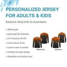 Load image into Gallery viewer, Custom Motocross Jersey UPF30+ Kids Men Women Dirt Bike Racing Enduro Motorcycle Off-road NMS1285