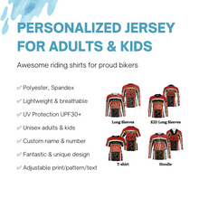 Load image into Gallery viewer, Hard Enduro Personalized Jersey UPF30+ Extreme Off-road Dirt Bike Racing Adult&amp;Kid Terrain Race Shirt| NMS703