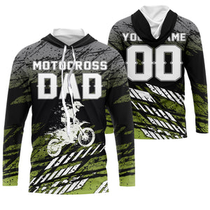 Motocross Dad Personalized Riding Jersey MX Dad Biker Shirt Dirt Bike Racing Dad Motorcycle Gift| NMS522