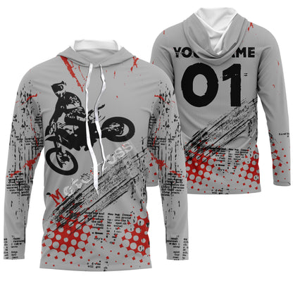 Personalized Motocross Jersey UPF30+ Freestyle FMX Dirt Bike Riders Off-road Motorcycle Racing| NMS671