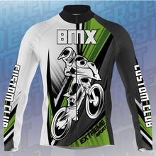 Load image into Gallery viewer, Custom BMX Cycling Jersey Mens Long Sleeve&amp;Short Sleeve Bicycle Motocross Shirt Road Moutain Biking| NMS781