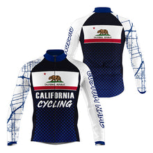 Load image into Gallery viewer, California cycling jersey mens womens bike shirt UPF50+ Cali cycling tops California MTB BMX gear| SLC238